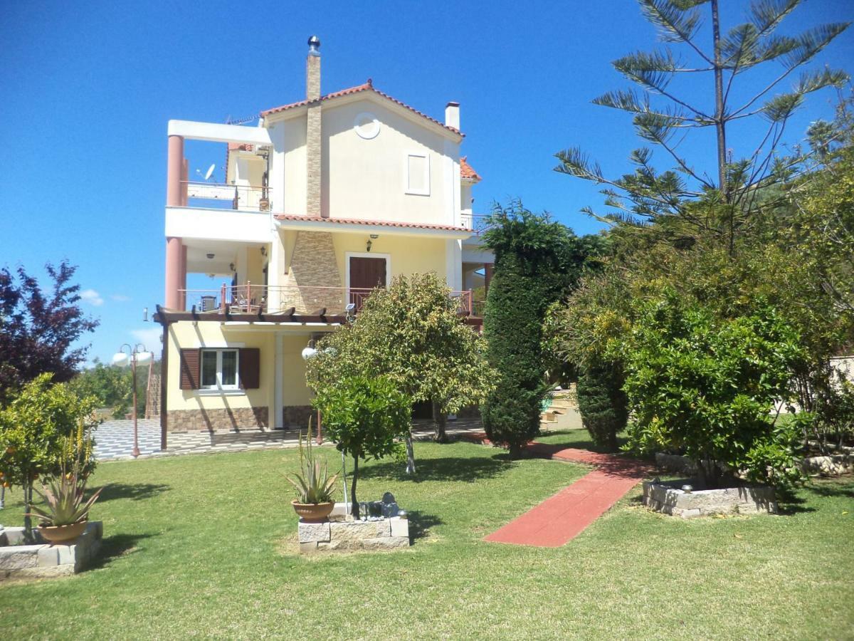 Villa Elpida สโวโรนาตา ภายนอก รูปภาพ