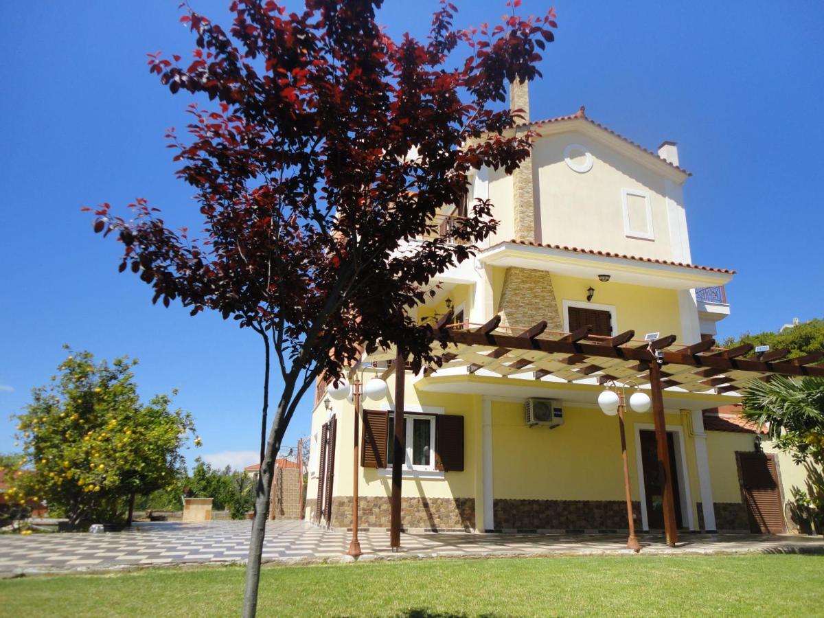 Villa Elpida สโวโรนาตา ภายนอก รูปภาพ